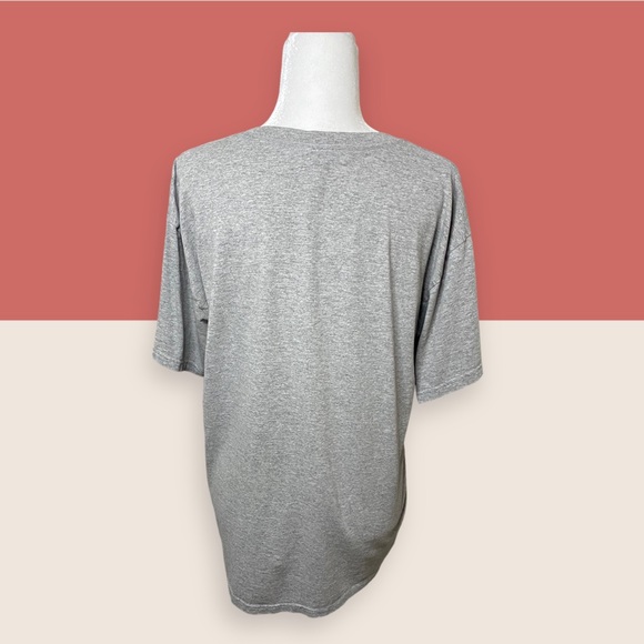 🙂 VTG WHISTLER TSHIRT SZ L GRAY SMILEY FACE - Picture 5 of 8